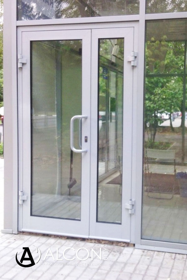 Алюминиевые входные двери в Орехово-Зуеве
