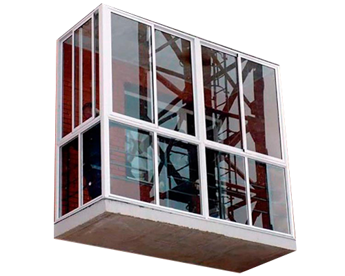 Алюминиевое остекление балконов в Орехово-Зуеве